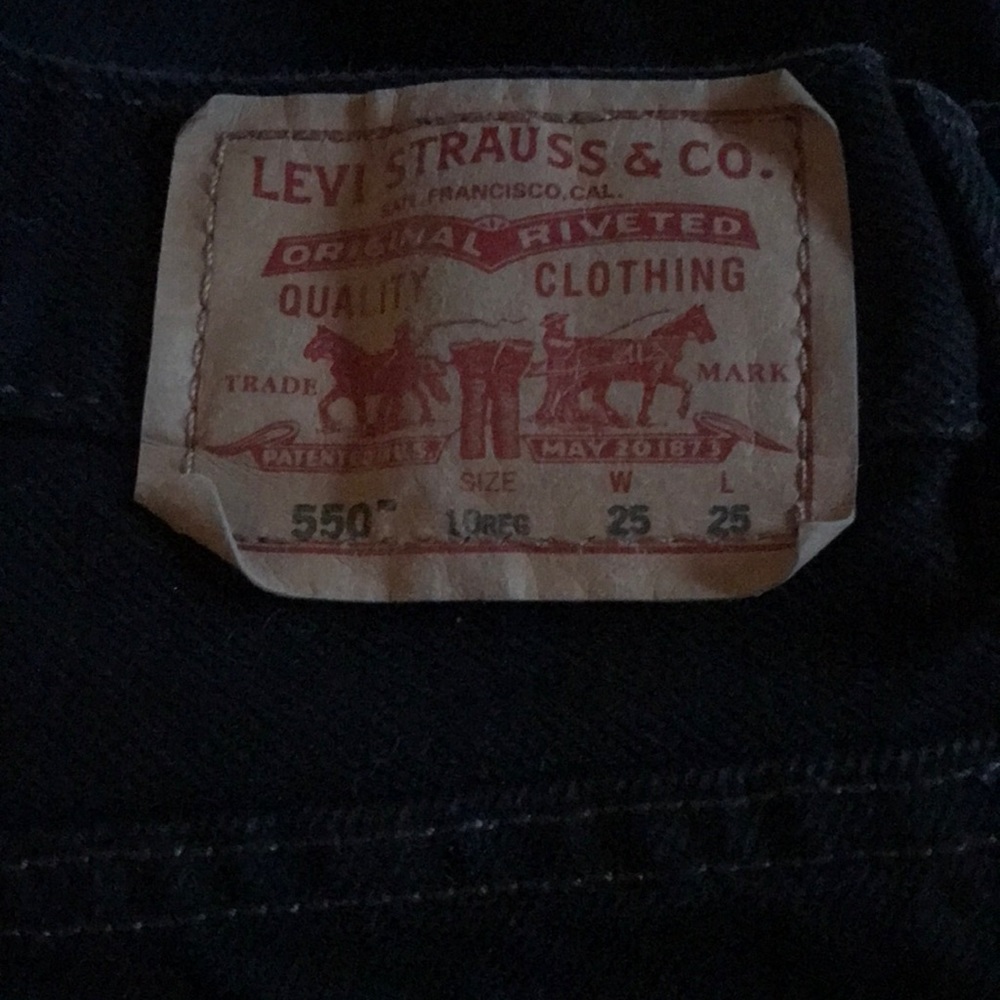 Boys black jeans